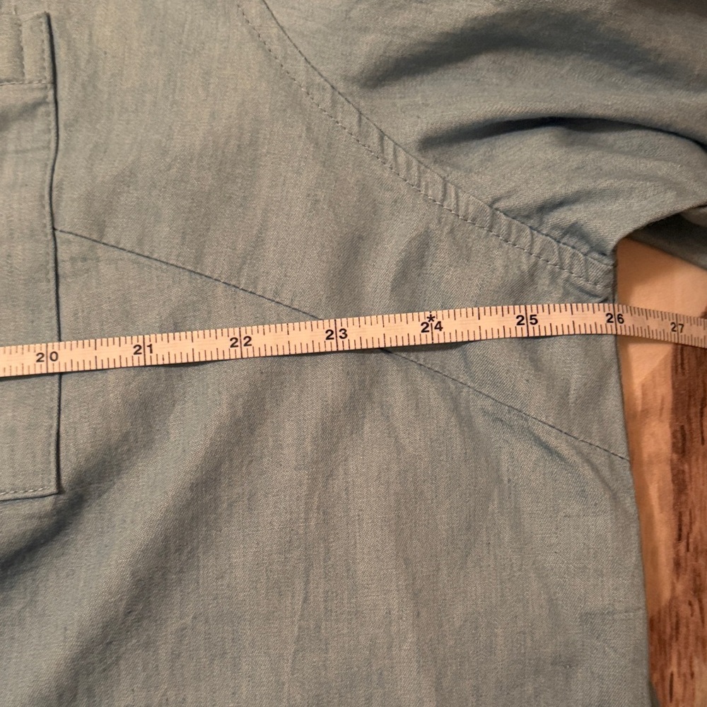 Casual Light Blue Tunic Top - Picture 9 of 10